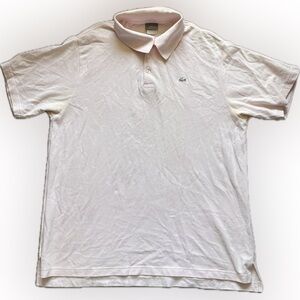Lacoste Men's Light Pink Polo Shirt
